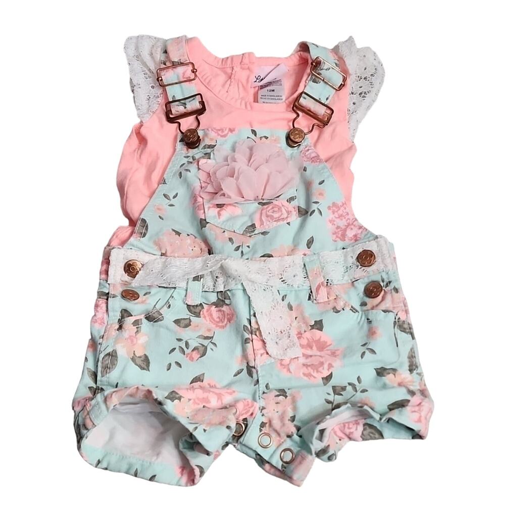Little Lass Coveralls with Coordinating Top